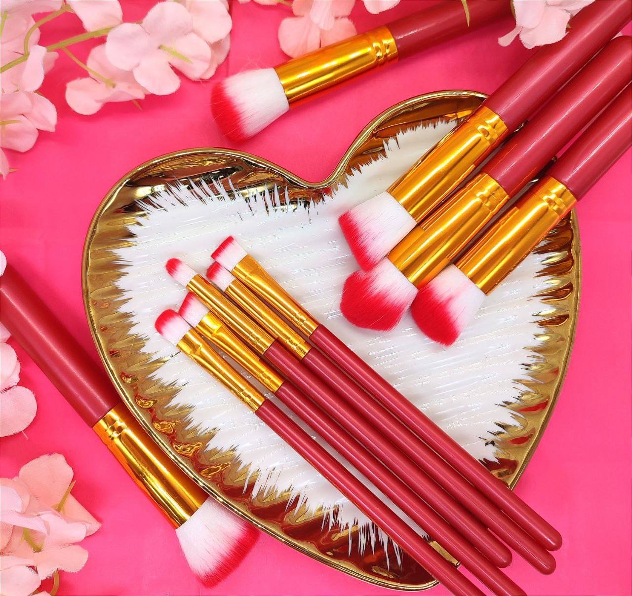 Set de 10 brochas Kabuki 😍