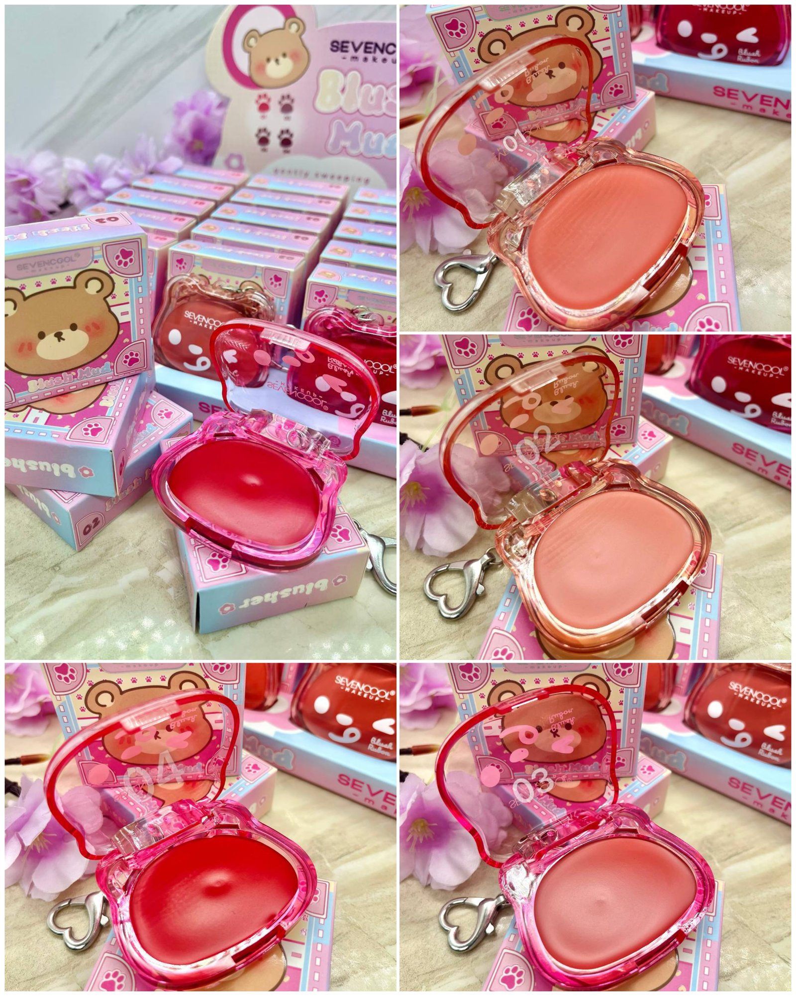 Rubor en crema Seven Cool❤️ 