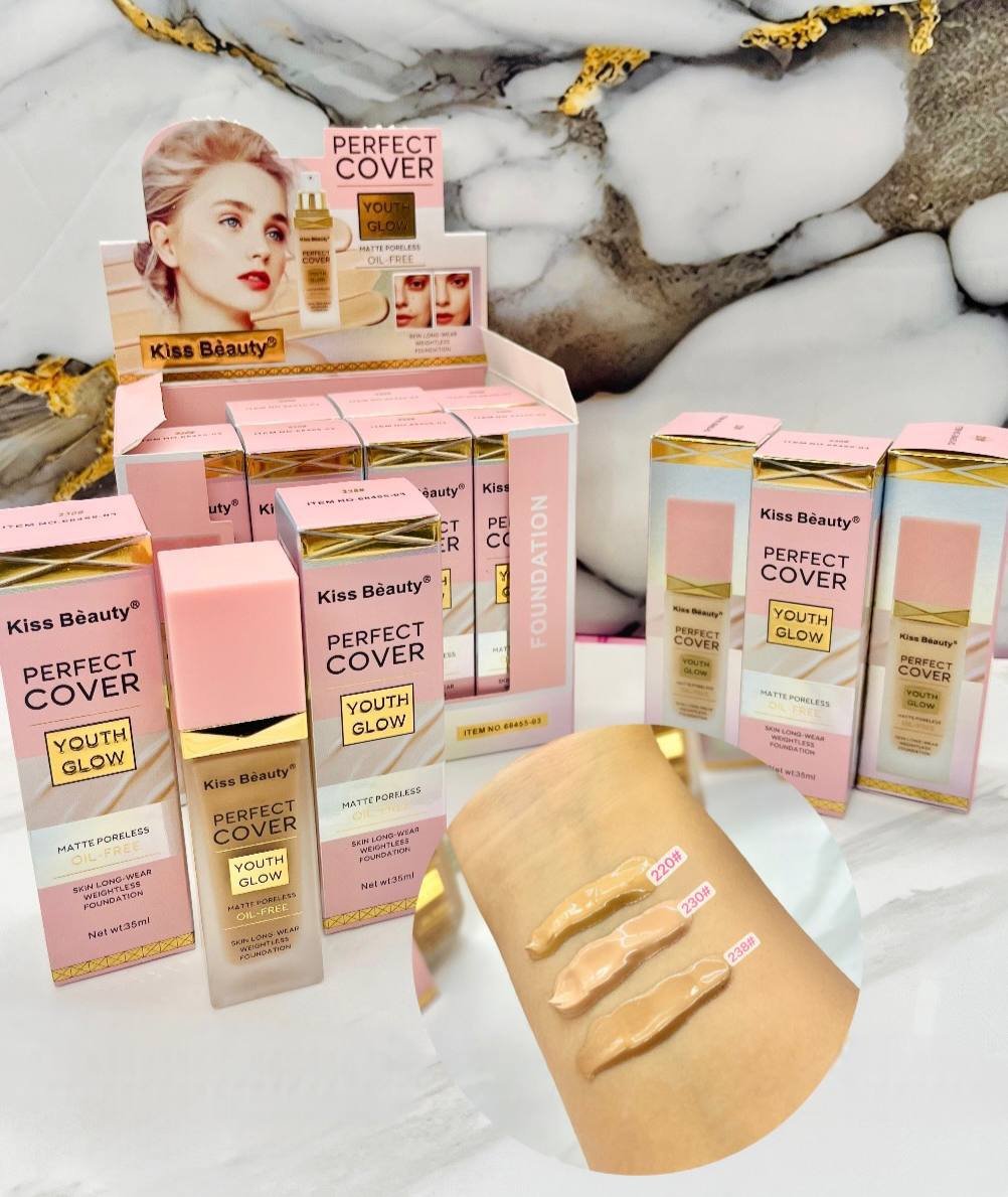 🌷 Base Líquida Kiss Beauty 🌷