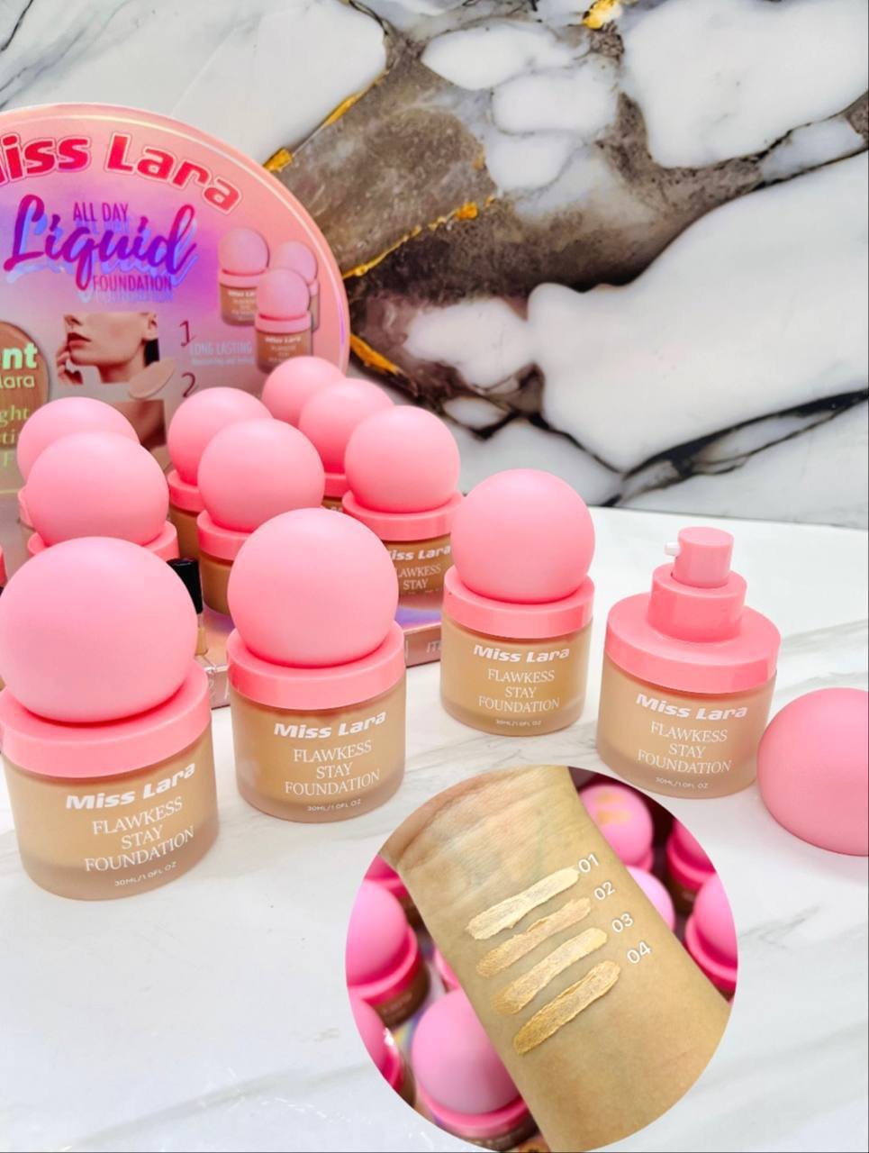 🌸 Base Líquida Miss Lara 🌸