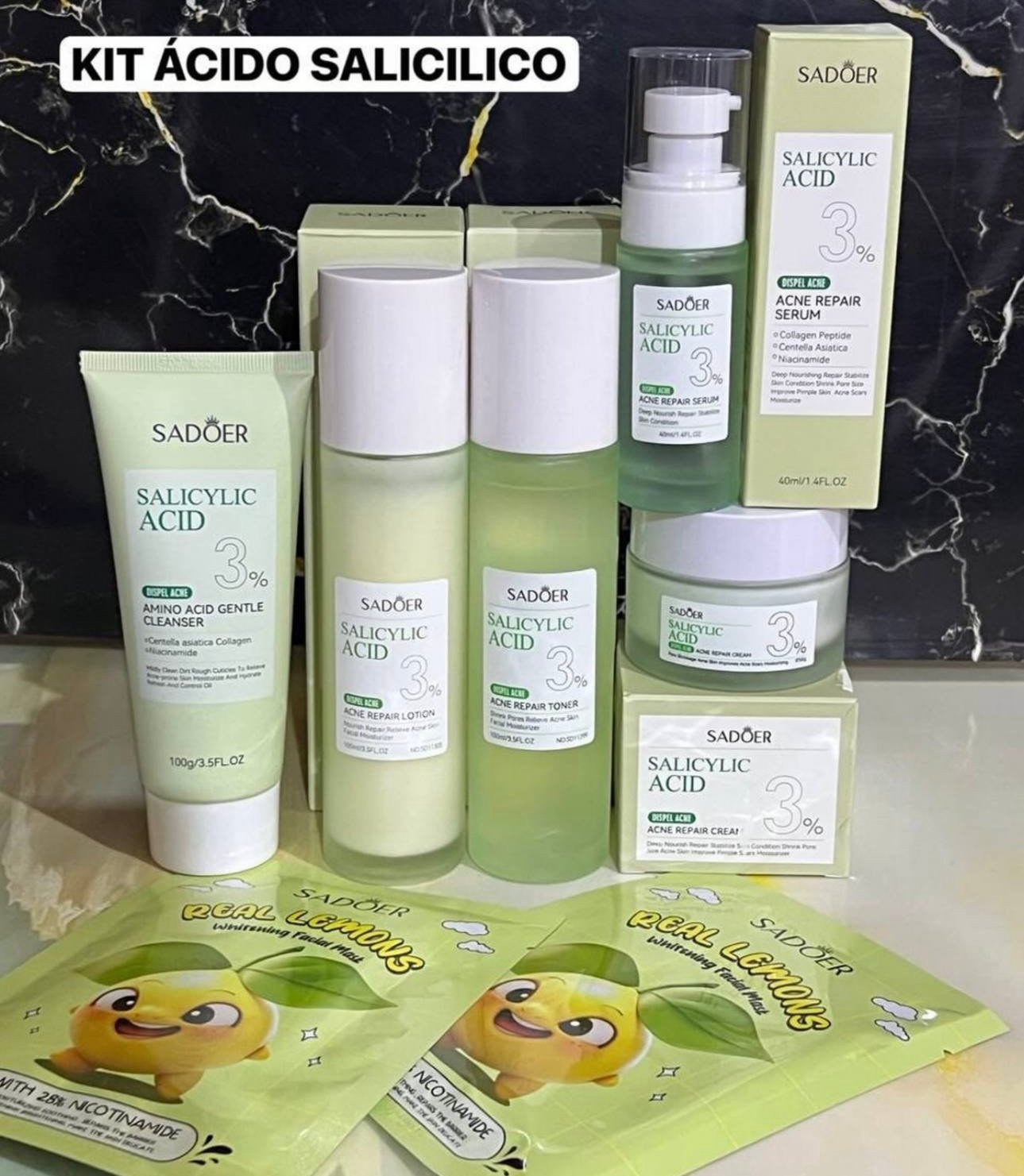 KIT ÁCIDO SALICILICO 💚