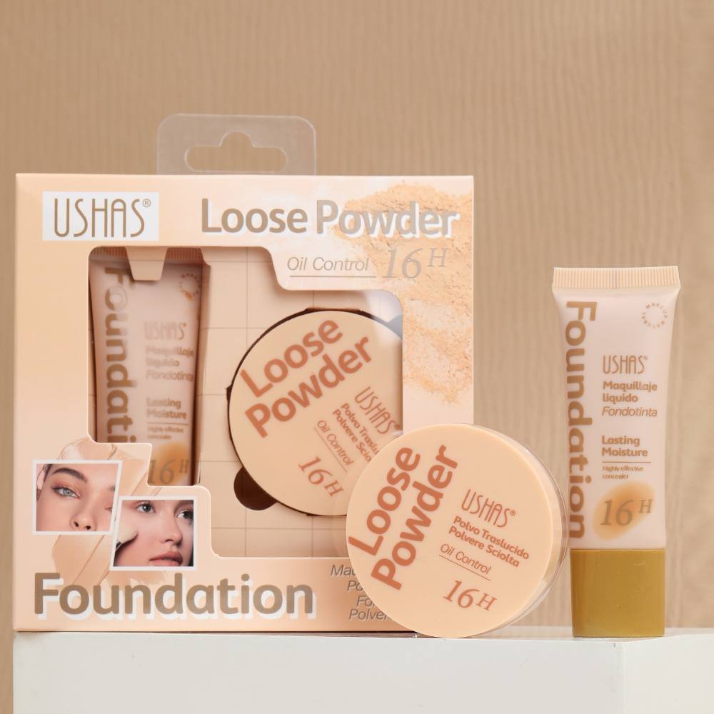 💖 SET USHAS LOOSE POWDER 💖
