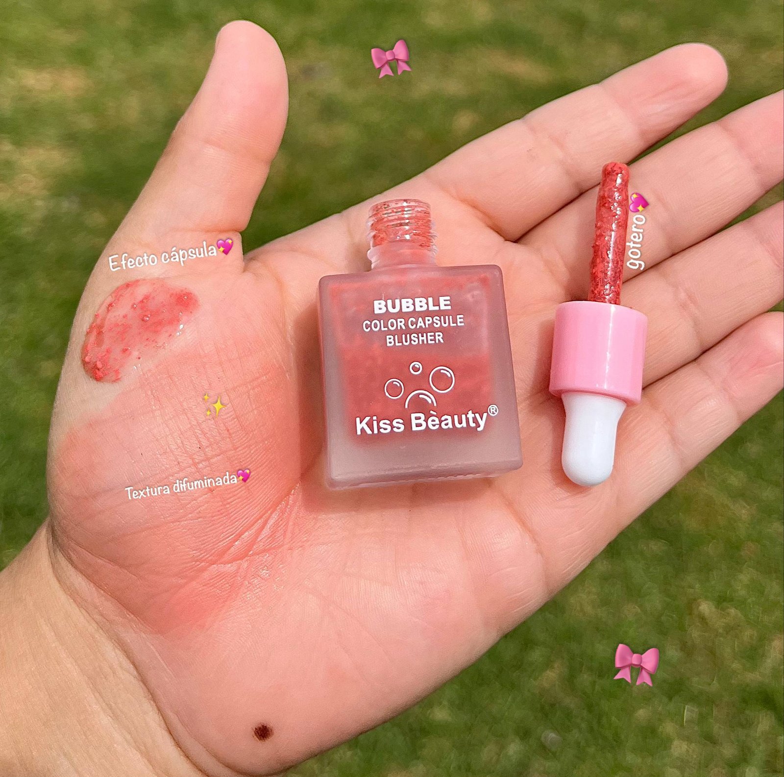 Blush líquido bubble cápsula 