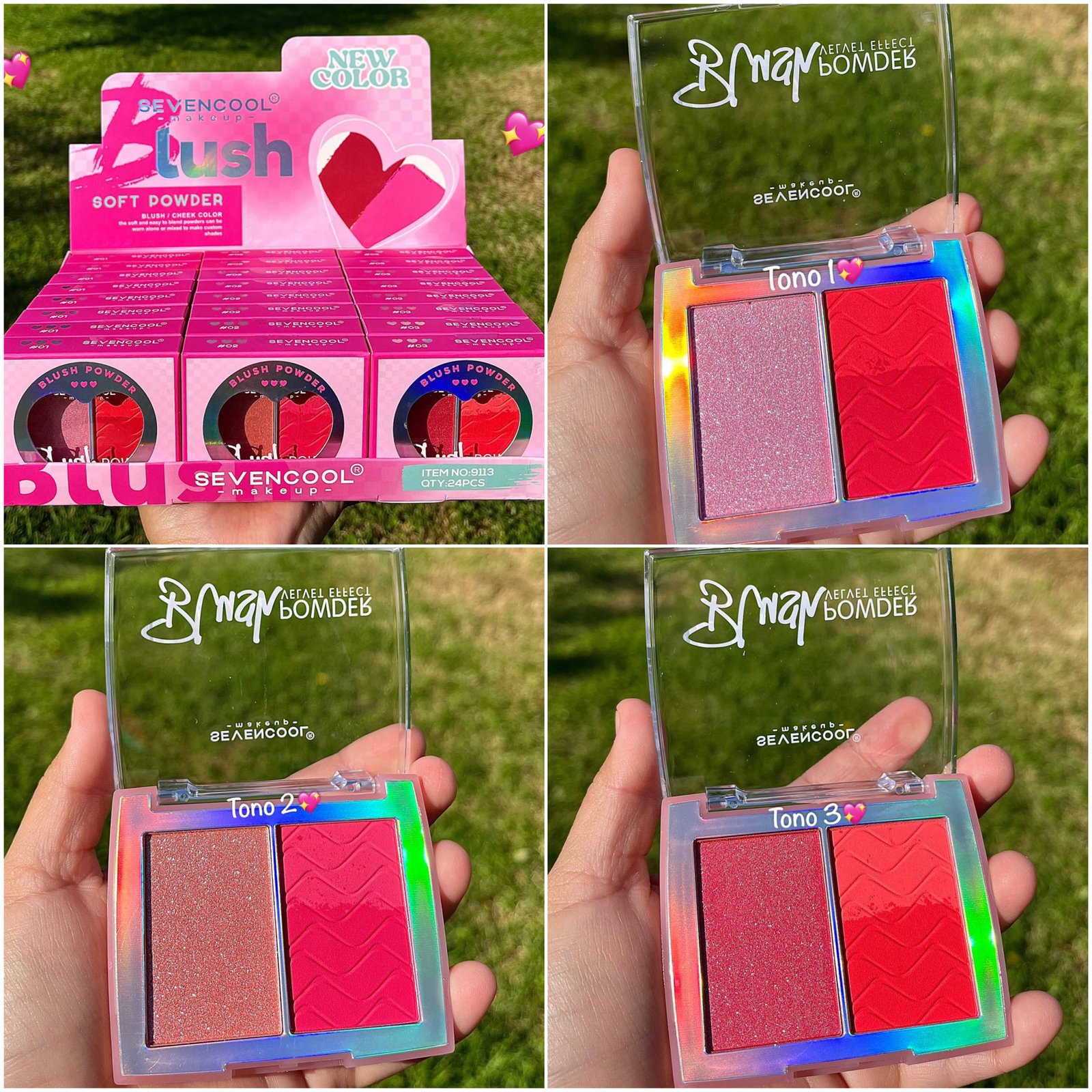 Paleta seven cool ❤️🙂↕️