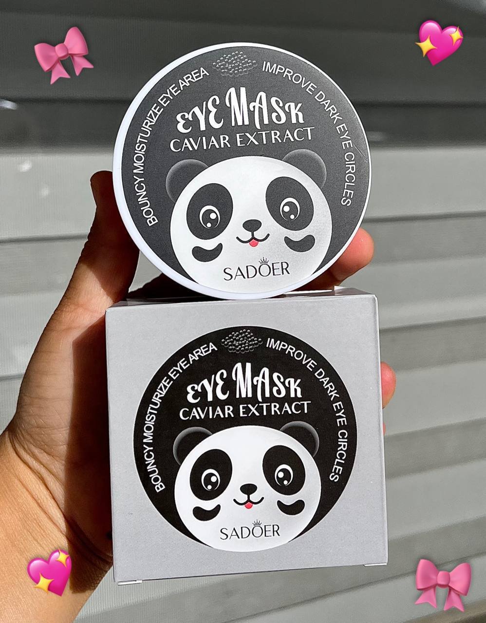 🐼 🥒 Colageno de ojos Sadoer 🐼🫐