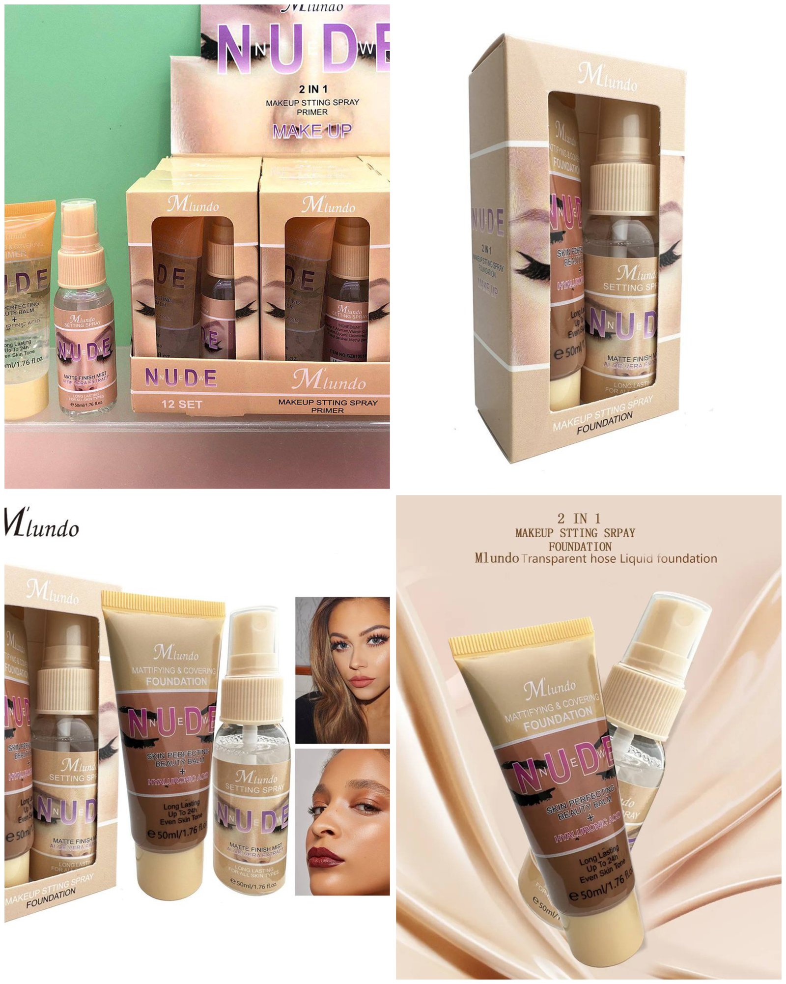 Dúo Primer y sellador de maquillaje 💛