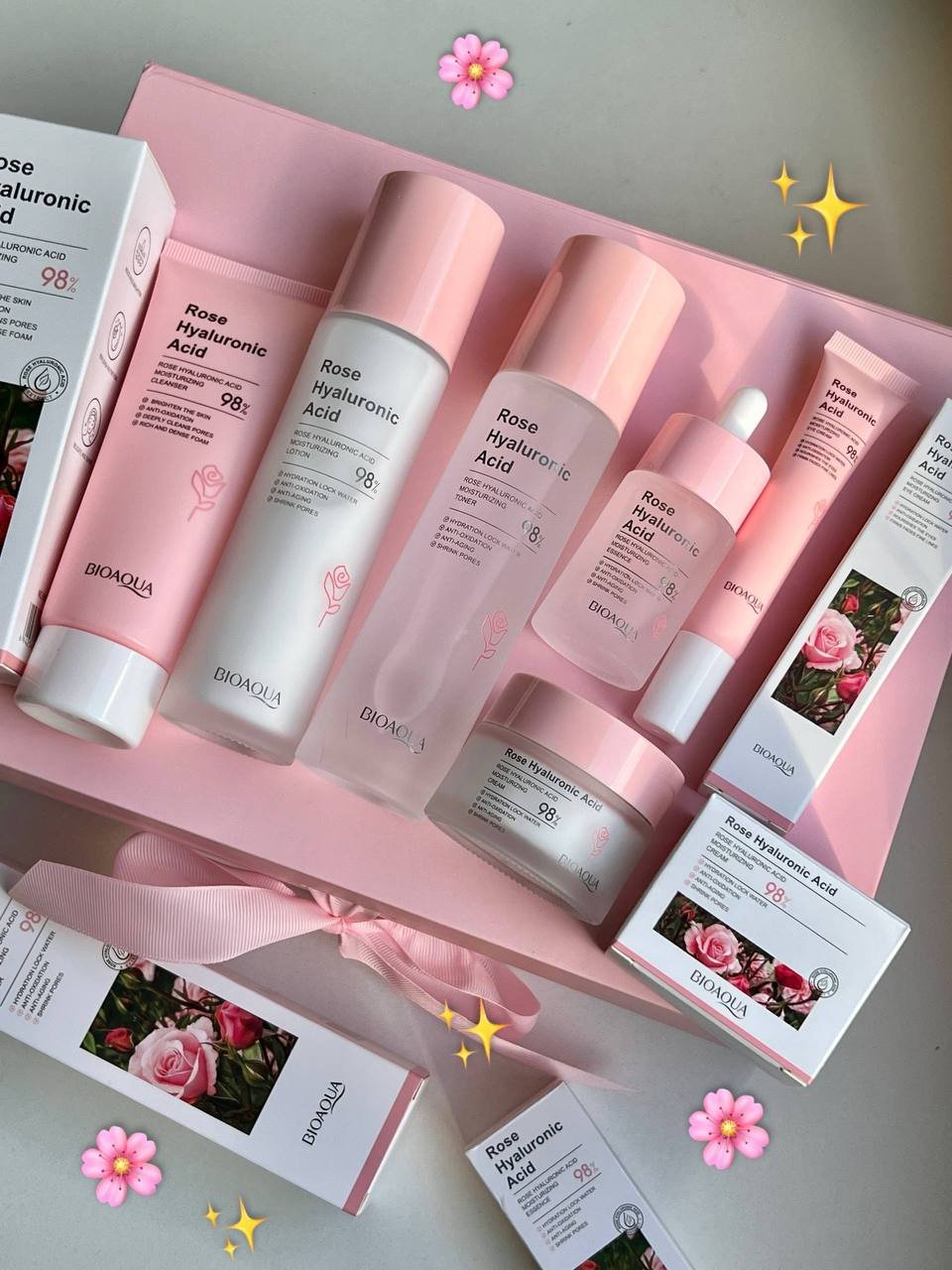 Combo facial de rosas 🌸 BIOAQUA