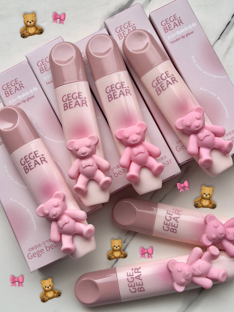 💖LABIAL OSITO VELVET💖 Original Gege bear✨