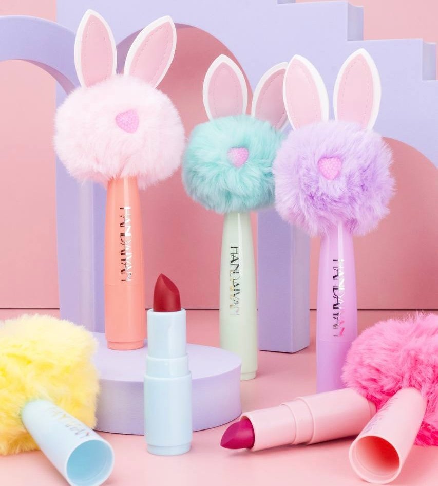 Labial en barra conejito 🐰🩵