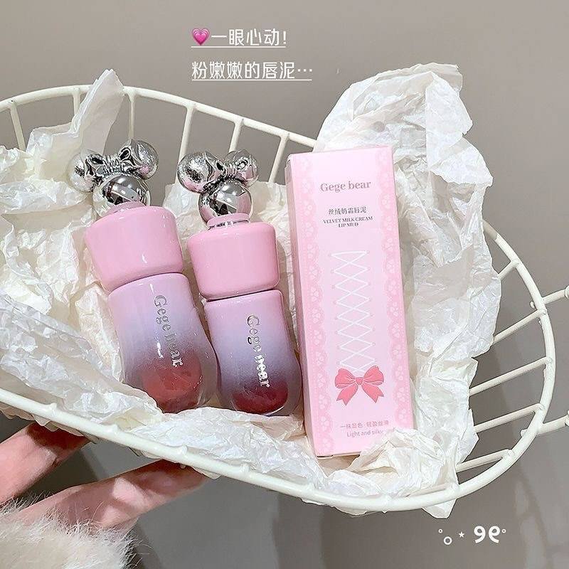 Lip mud Minnie 🎀 Gege bear 😍