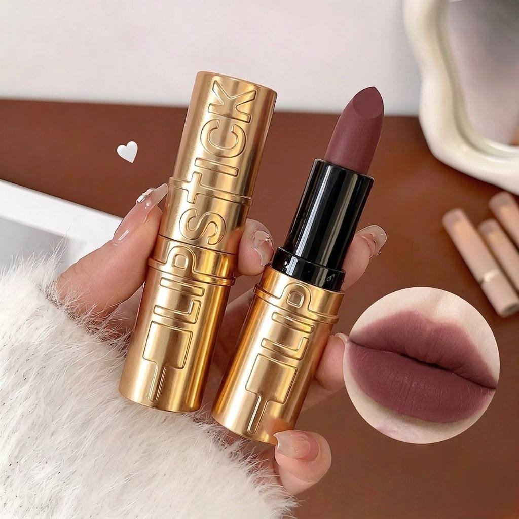 Labial matte en barra✨ Efecto aterciopelado ☺️