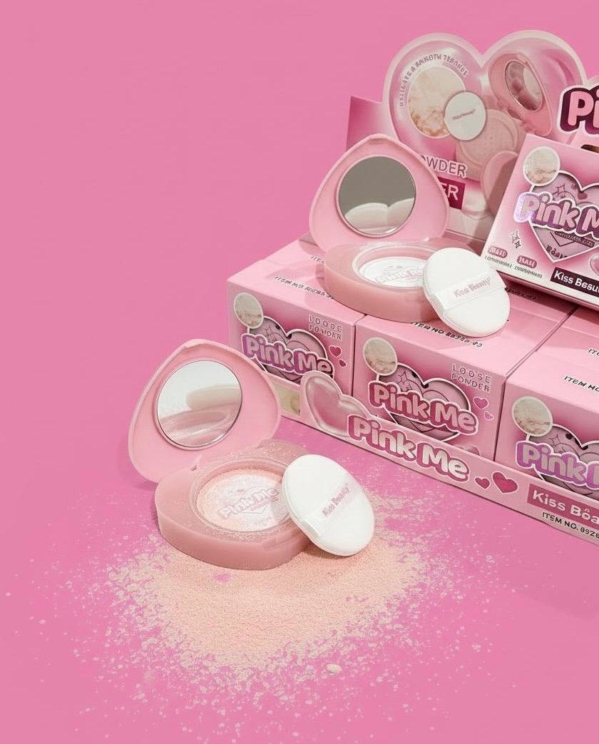 💖 POLVO ROSA 💖 PINK ME  ✨Original Kiss Beauty✨