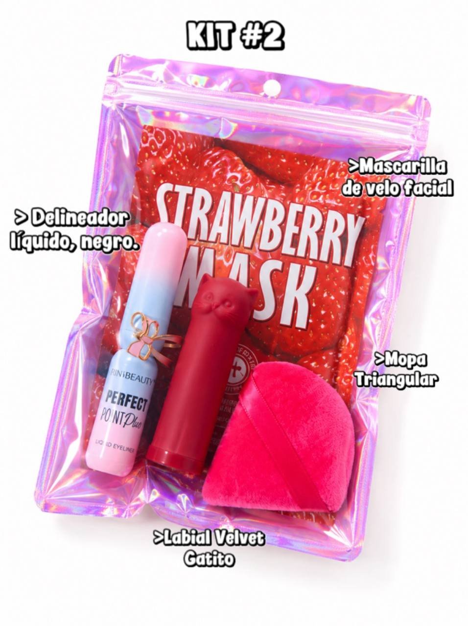 Kits tornasol de $3.00 💜