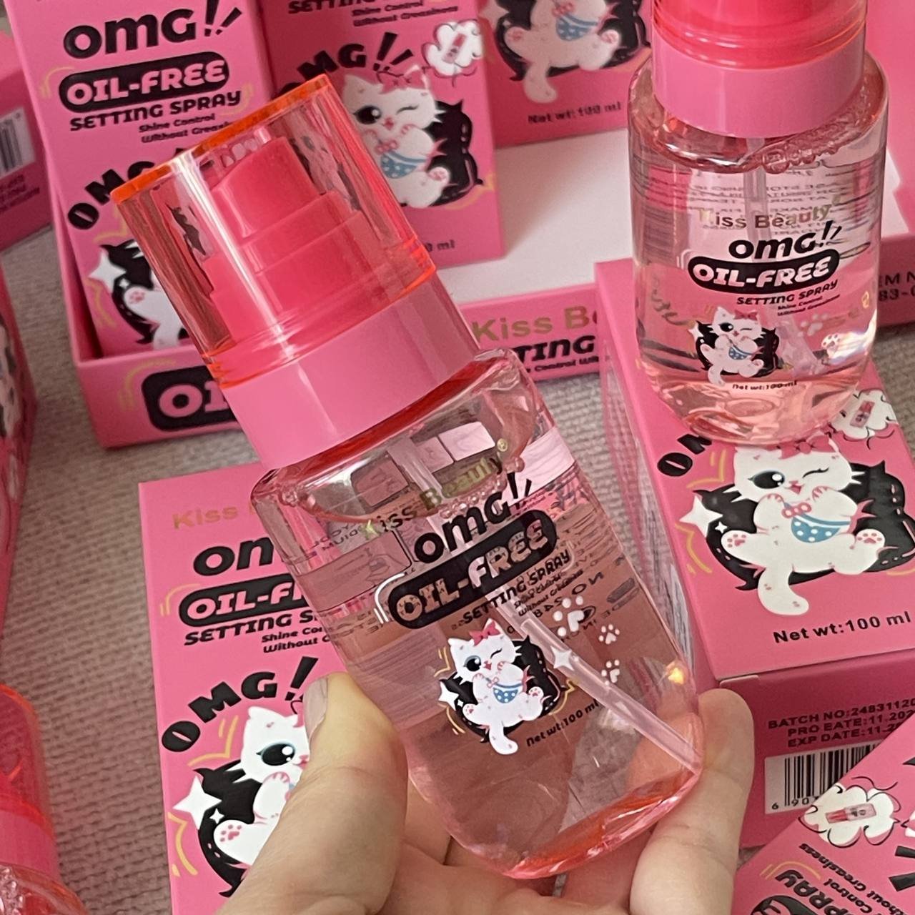 💖 SELLADOR OMG CAT 💖 Original Kiss Beauty ✨