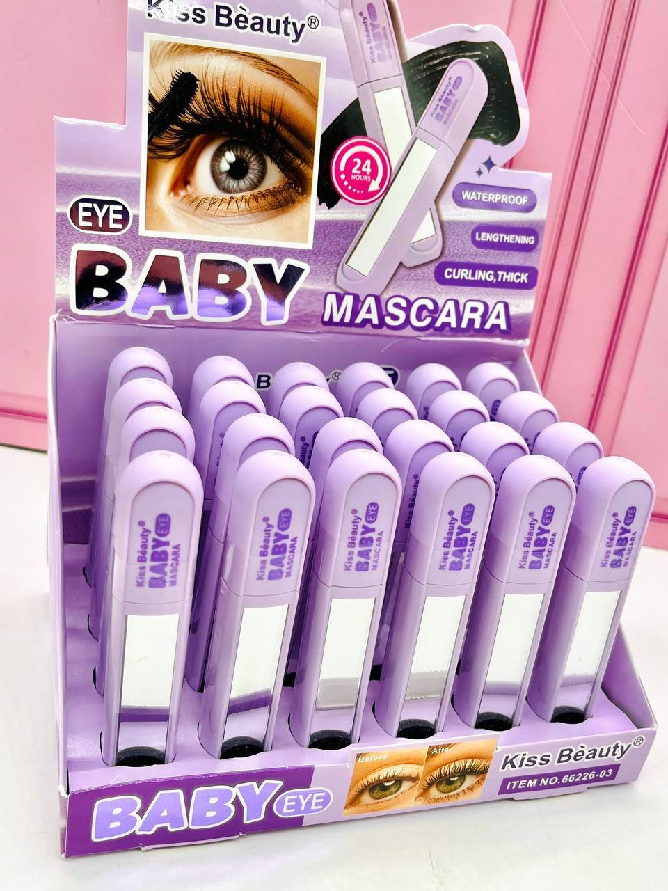 Rimel baby eye Kiss Beauty 💜