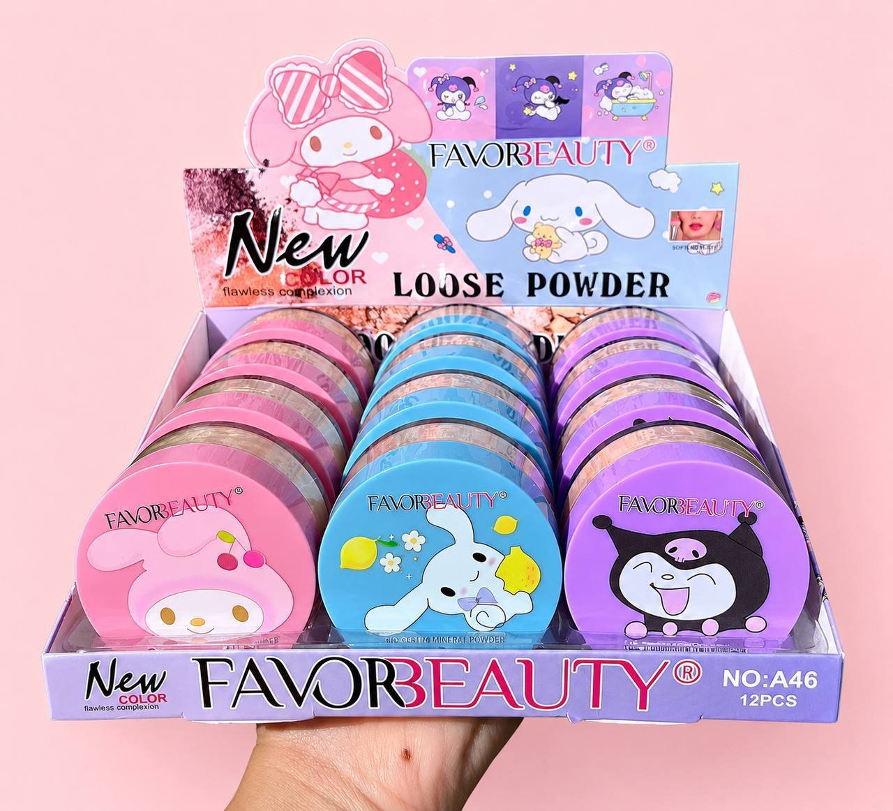 POLVOS SUELTOS SANRIO 🤗