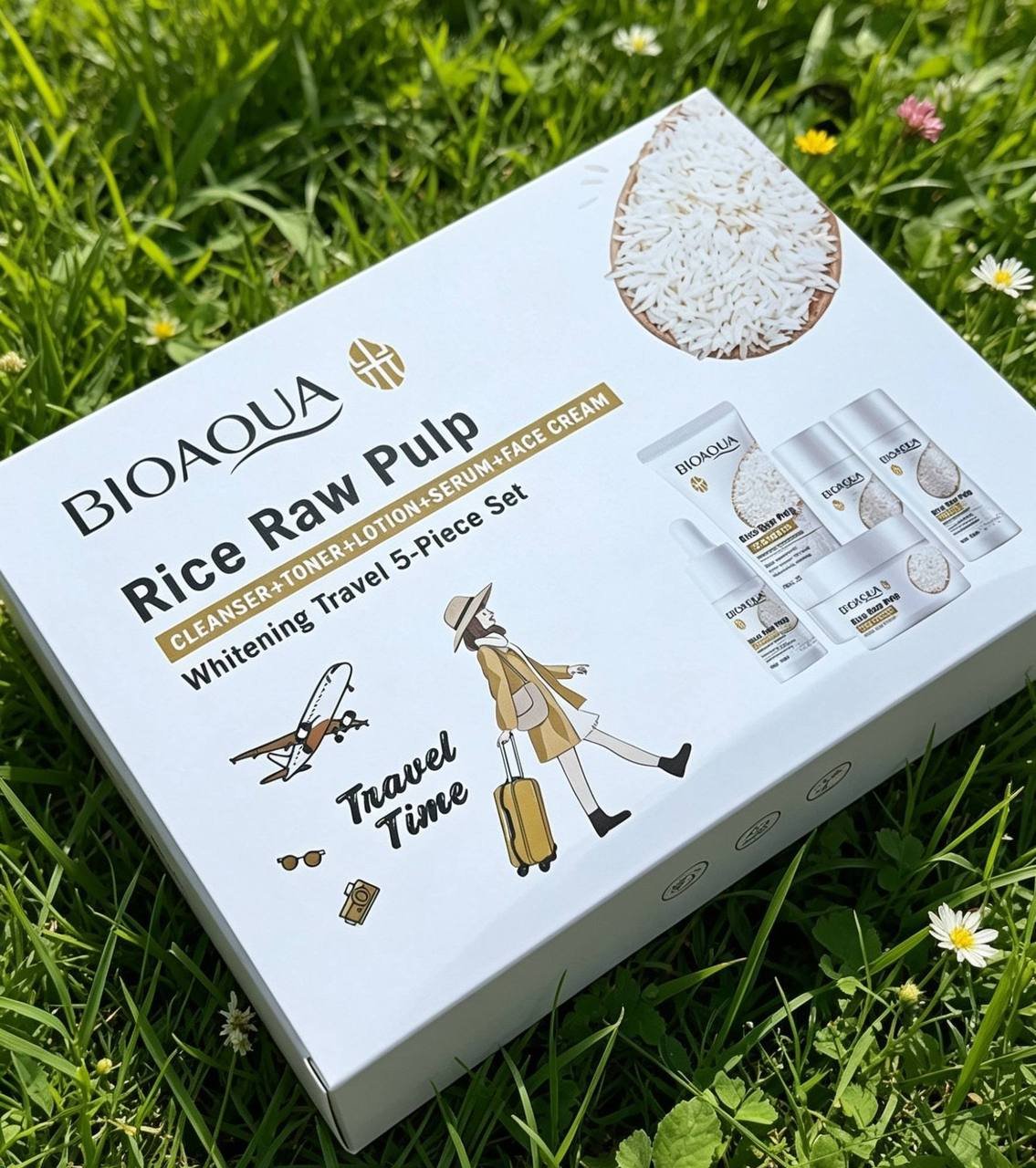 🌾 KIT SKINCARE VIAJERO ARROZ 🌾
