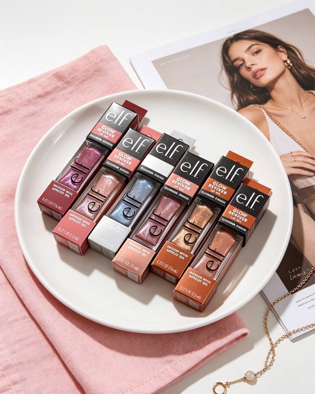 💖GLOW REVIVER LIP OIL E.L.F. GLITTER 💖