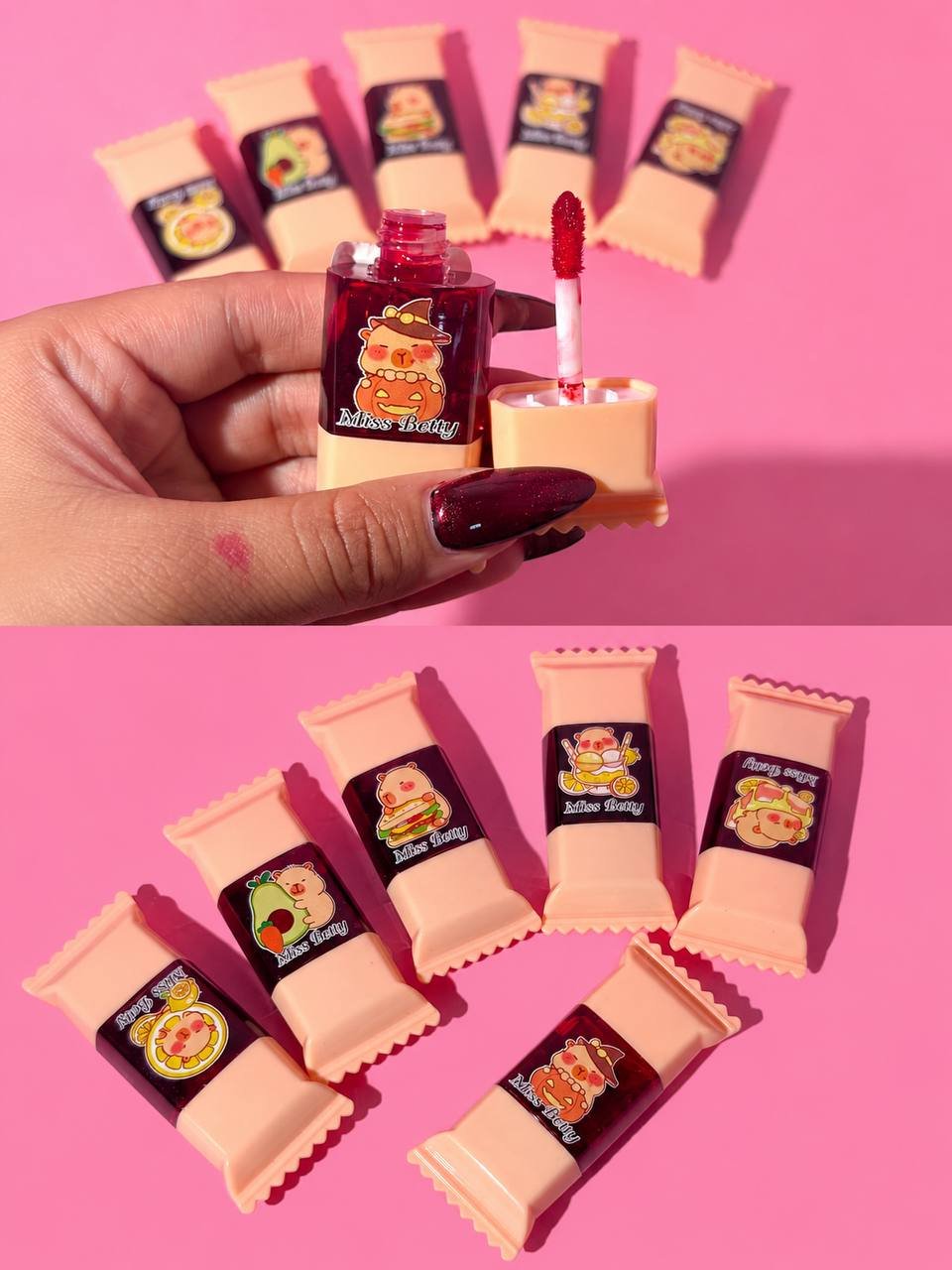 💖 TINTA DE LABIOS CAPIBARA 💖