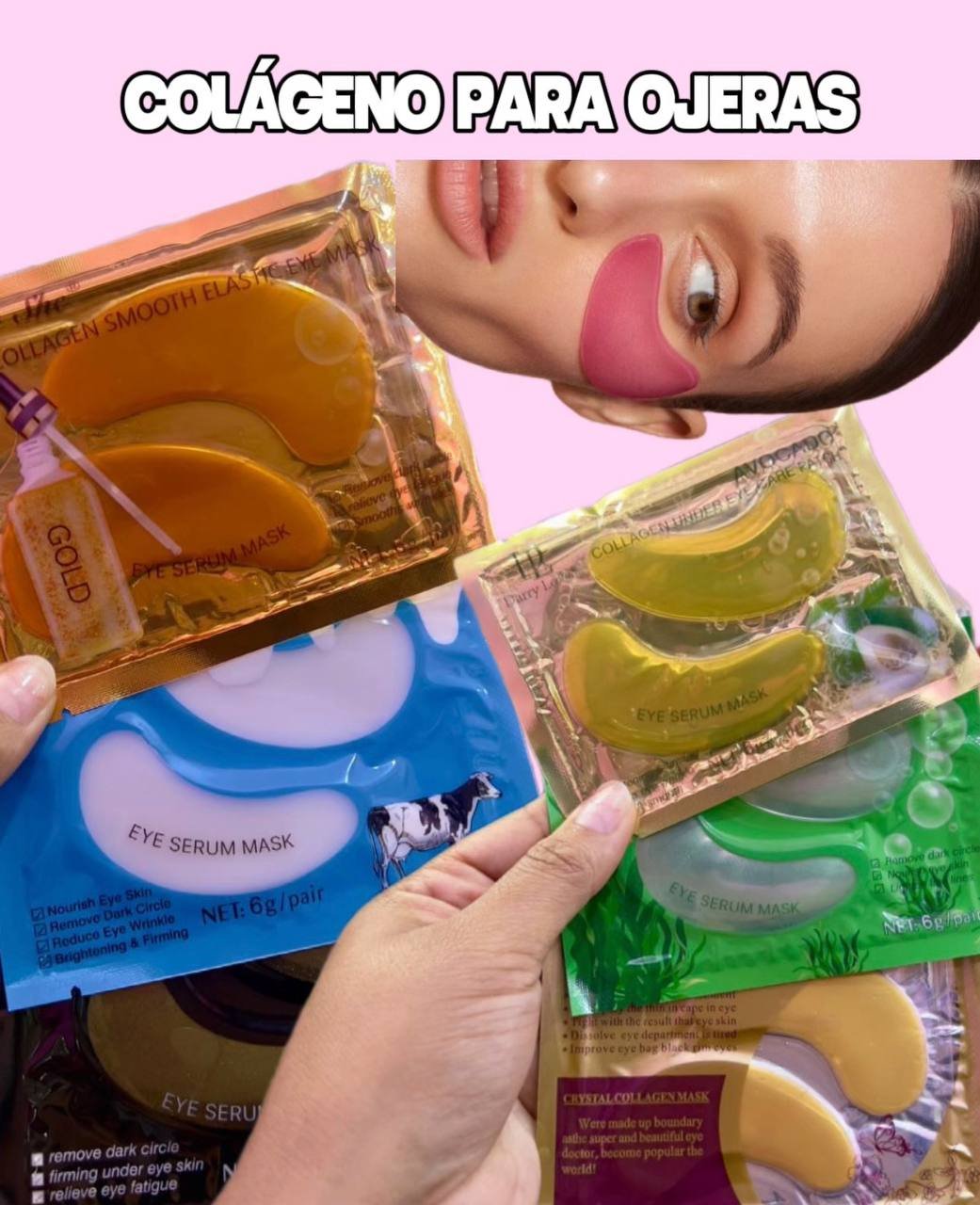 12 Colágenos para ojeras 👀