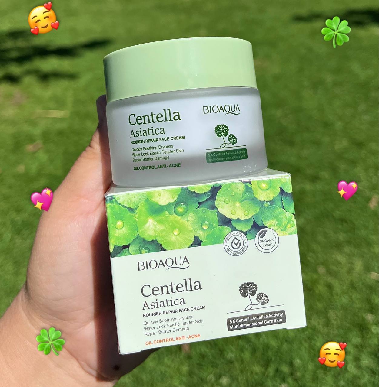Crema de centella asiática Bioaqua 
