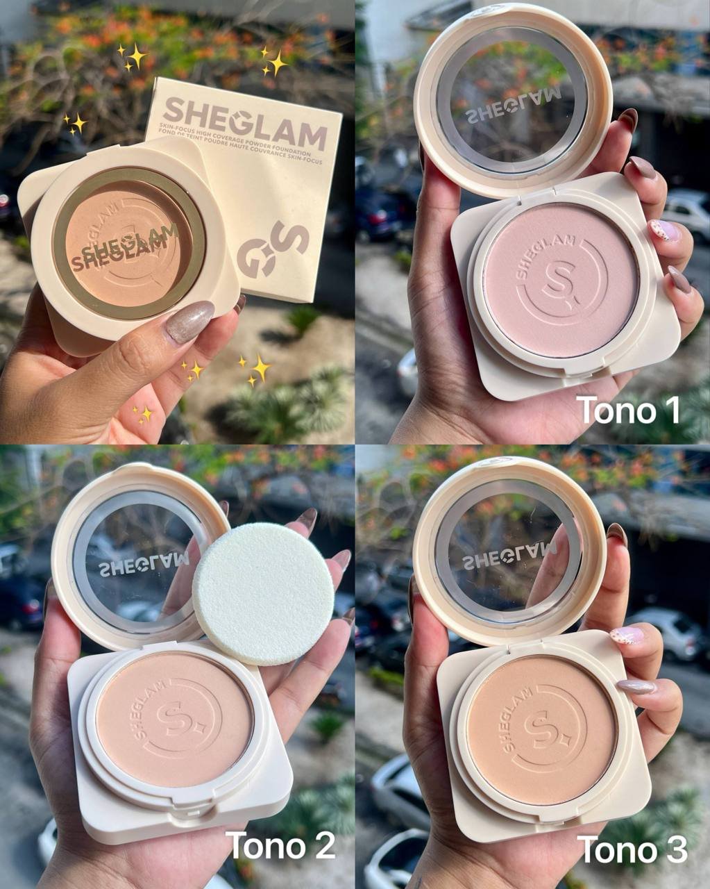 💖 POLVO COMPACTO SHEGLAM 💖