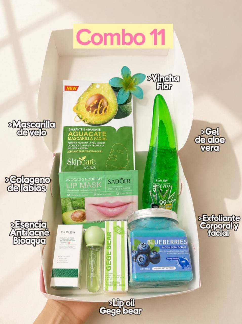 COMBO DE $8.00 