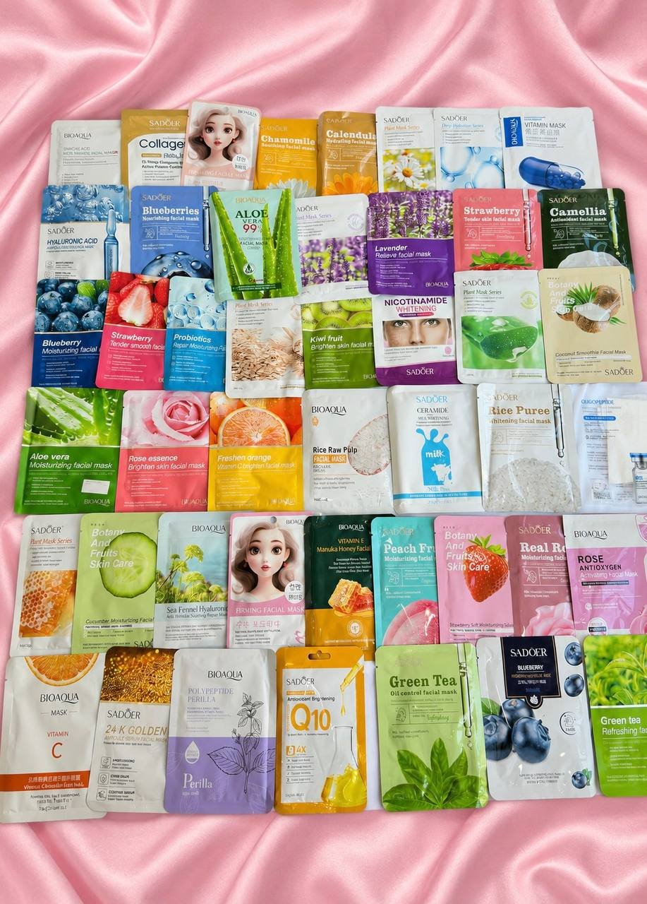 🌸 6 Mascarillas de velo por $2.00