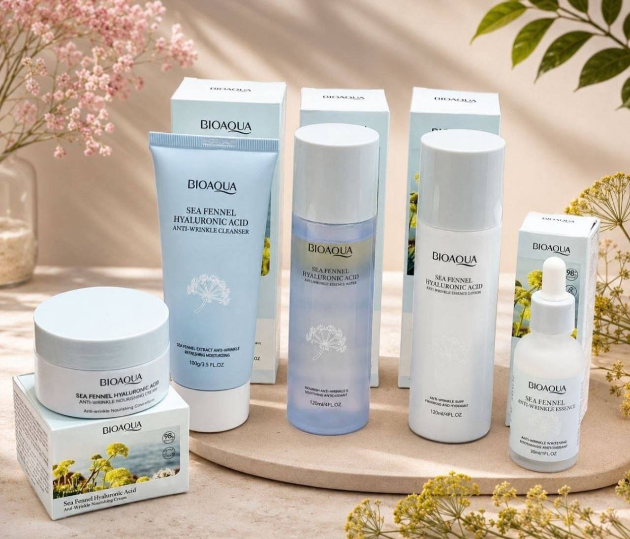 🩵 KIT DE  ÁCIDO HIALURÓNICO BIOAQUA 🫧