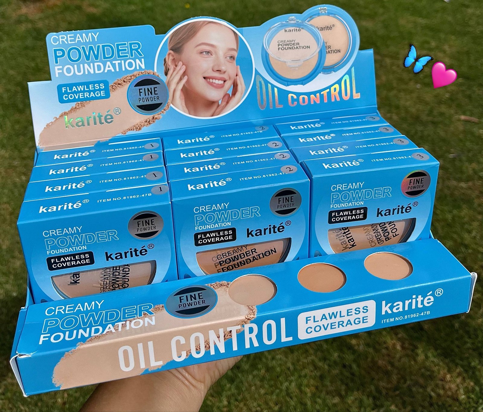 Polvo compacto oil control 🩵 Karité