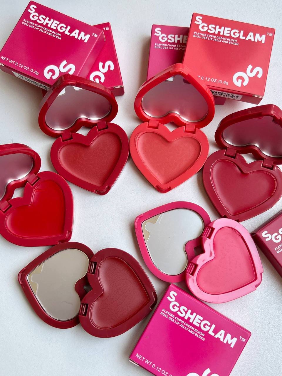 💖 RUBOR EN CREMA CORAZÓN SHEGLAM 💖