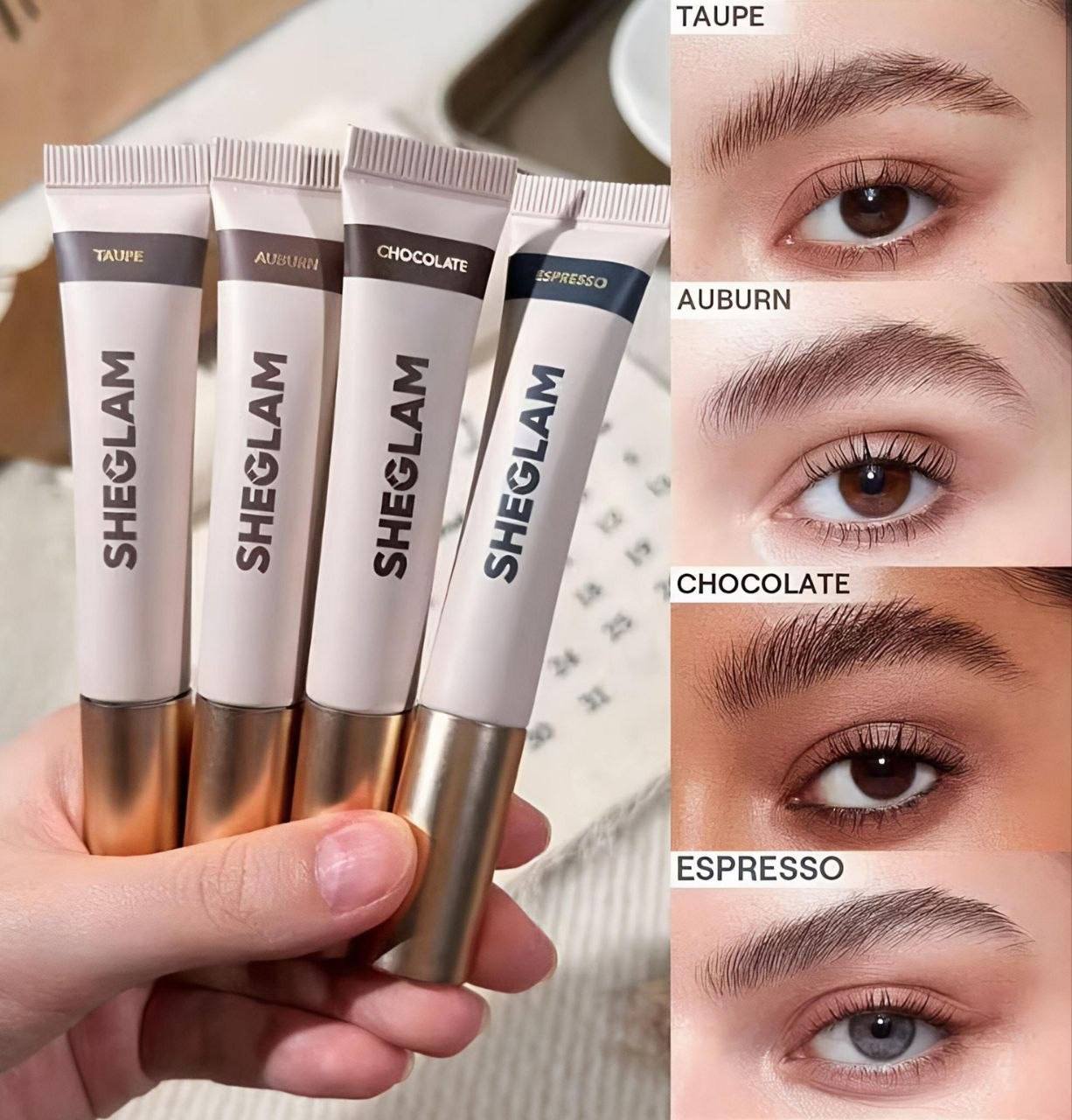 💖 GEL DE CEJAS CON COLOR SHEGLAM
