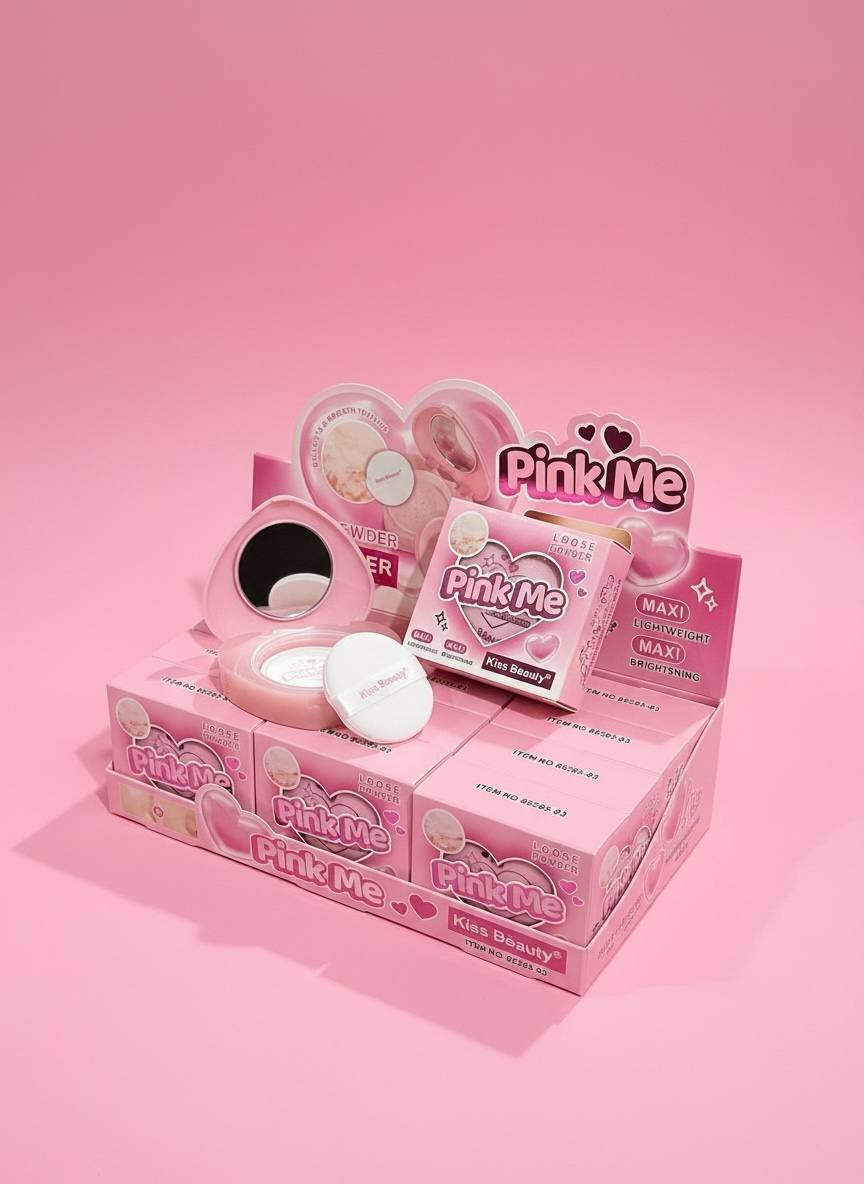 💖 POLVO ROSA 💖 PINK ME