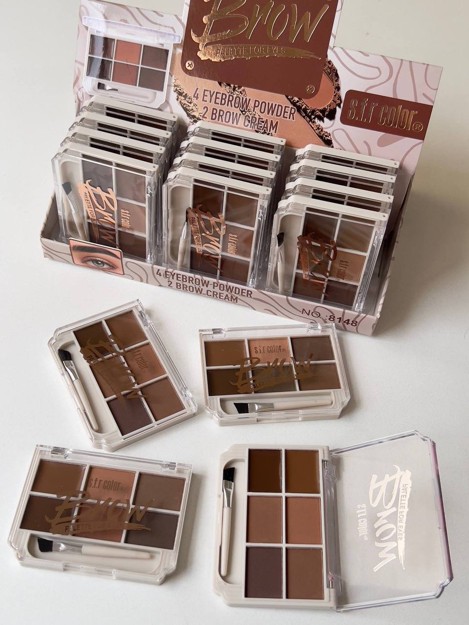 💖 PALETA DE SOMBRAS PARA CEJAS 💖ORIGINAL SFR✨