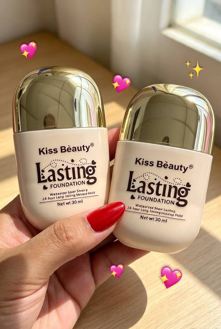 💖 BASE LIQUIDA LASTING 💖Original Kiss Beauty✨