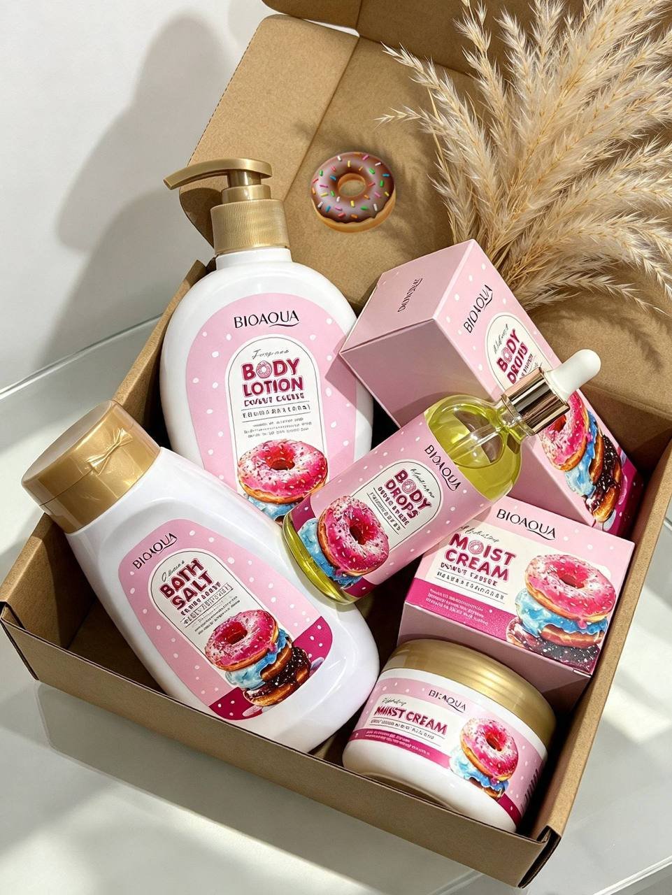 🍩 KIT RUTINA CORPORAL 🍩 ORIGINAL BIOAQUA✨