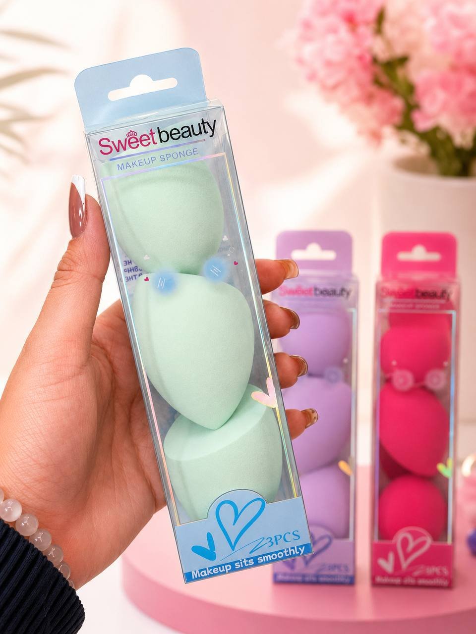 💗 Set de 3 esponjas 💗