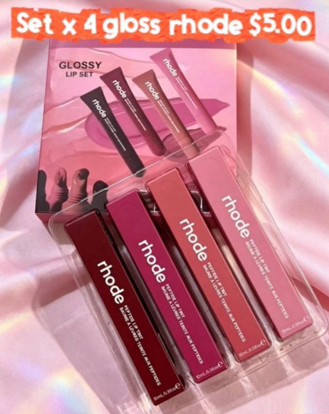 🚨 Promo 🚨 Set x 4 gloss rhode 